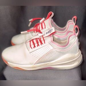 Clove White and Pink nursing shoes